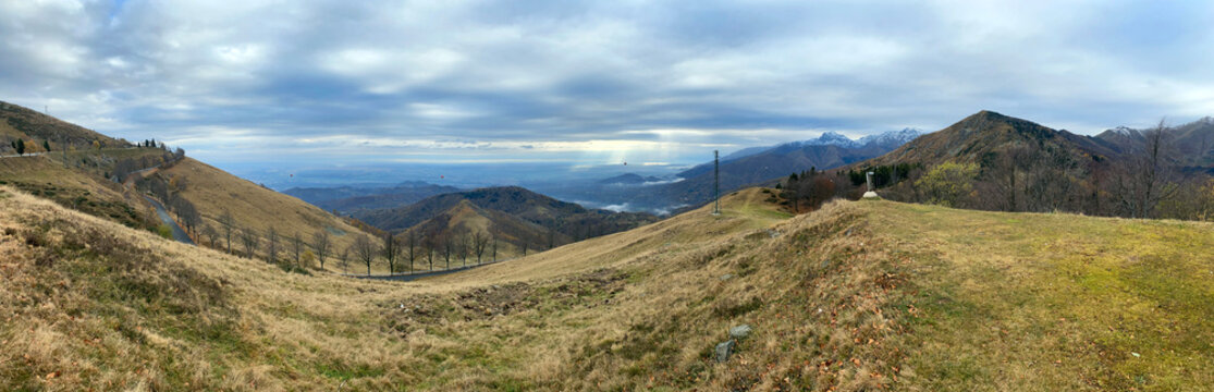 Panorama Bielmonte, Pi&eacute;mont, Italie