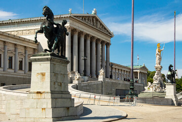Austria Vienna. Architectural sights of the old city.