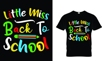Back to School T Shirt Design
