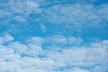 blue sky with clouds