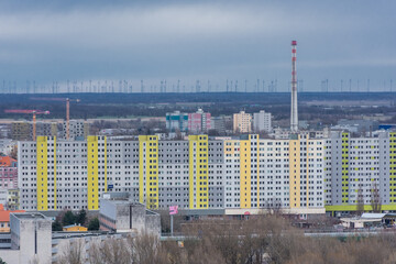 Residential sovietic district of Bratislava, Slovakia