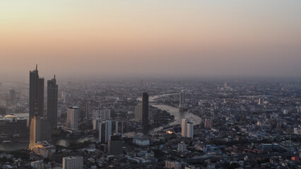 Fototapeta na wymiar Bangkok, the capital city of Thailand