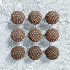 Delicious Chocolate Candy Dessert