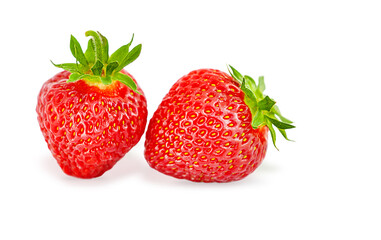 Strawberry isolated on white background