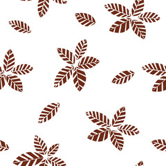  Autumn leaves pattern, seamless pattern with leaves, autumn, fall pattern