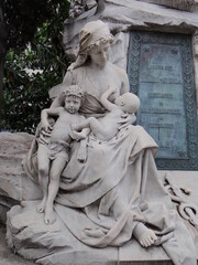 sculpture recoleta cemetery Buenos Aires, Argentina