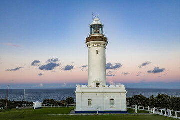 Norah Head Lighthouse on the NSW central coast in Australia