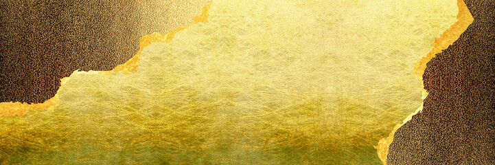 金箔のあるデザイン