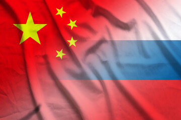 China and Slovenia political flag transborder contract SVN CXR