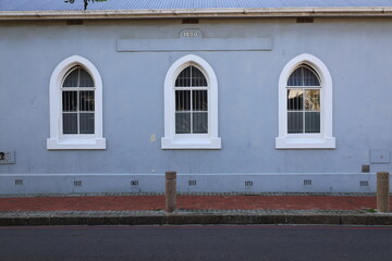 old house with windows