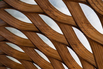 Honeycomb Structure in Lincoln Park, Chicago - obrazy, fototapety, plakaty