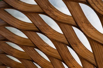 Fotobehang Honeycomb Structure in Lincoln Park, Chicago © thom_morris