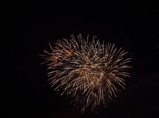 fireworks in the sky