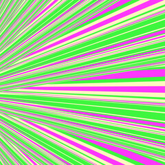 Green pink abstract colorful background with lines