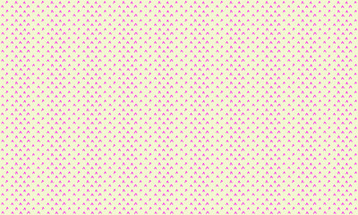 Hand-drawn Seamless  vector background pattern design. Perfect for fabric textures, wrapping paper art and wallpaper illustration. This vector graphic contais a cream background and pink elements.