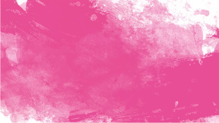 Fototapeta premium Pink watercolor background for your design, watercolor background concept, vector.
