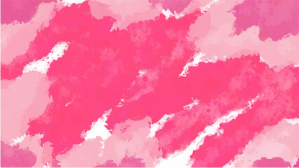 Fototapeta na wymiar Pink watercolor background for your design, watercolor background concept, vector.