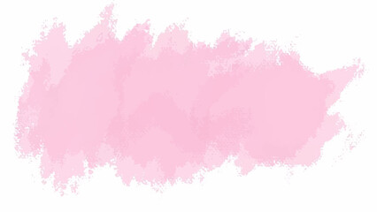 Pink watercolor background for your design, watercolor background concept, vector.