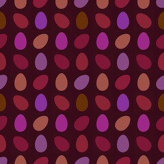 Spring seamless Easter coloured eggs pattern for wrapping paper and notebooks and kids and hobbies and clothes print
