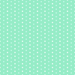 Vector abstract seamless pattern with dots. Polka dots background.