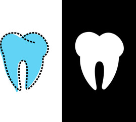 dental health icon dentistry tooth