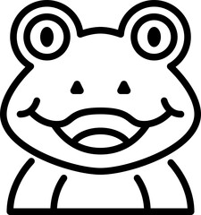frog outline icon