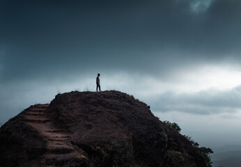 silhouette of a person