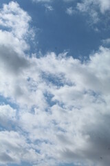 blue sky with clouds