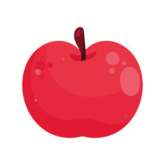 red apple fresh fruit