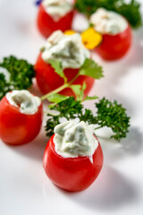 Asian food small tomato