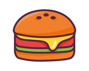 fresh burger fast food