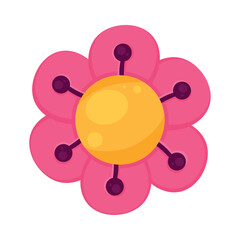 pink flower decorative