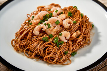 Asian Gourmet Shrimp Chow Mein