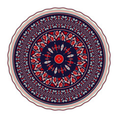 Ukrainian embroidery design element 3