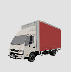 Delivery and logistic transportation. vector illustration. - 517441790