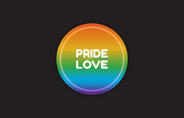 pride month love rainbow Abstract colorful gradient design background. futuristic wallpaper. geometric LGBT love sign. 