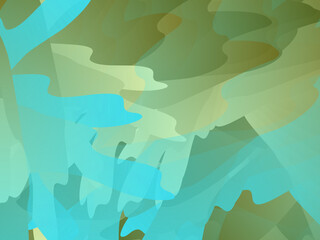 Illustration and clipart. An abstract image, gradient blue, and yellow background.