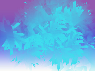 Illustration and clipart. An abstract image, gradient blue, and a gradient-purple background.
