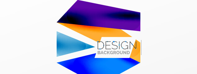 Background color abstract overlapping lines. Minimal composition vector illustration for wallpaper banner background or landing page