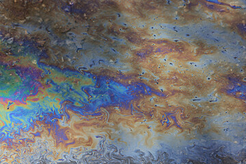 abstract background gasoline art colored, texture oil multicolored rainbow abstract gasoline spill