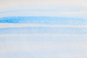 blue brush strokes watercolor abstract background