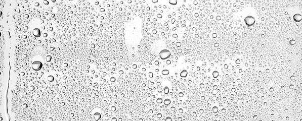 white background water drops on glass, abstract design overlay wallpaper