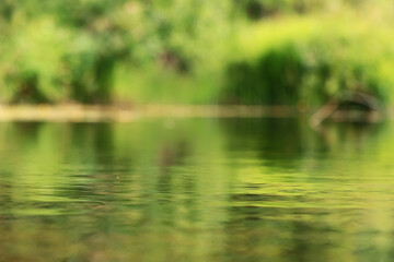 water green eco background abstract