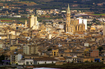 Fototapeta premium Ciudad de Manacor. Mallorca .Baleares. España.