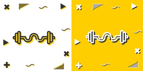 bars line icon. Simple outline style.bars linear sign. Vector illustration isolated on white background. Editable stroke EPS 10