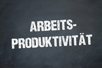 Arbeitsproduktivität