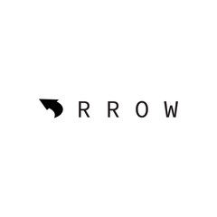 Arrow text logo inspiration design