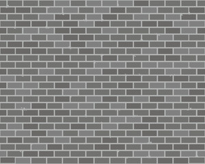 Grey brick wall seamless, texture pattern for continuous replicate	