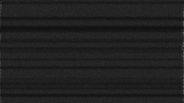 Black and white, monochrome TV static noise interference with glitches on a TV screen caused by satellite signal loss. No signal, flickering, old analog vintage Tv concept. 4k, digitally generated 
