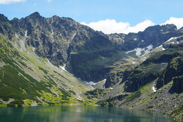 lake in the valley